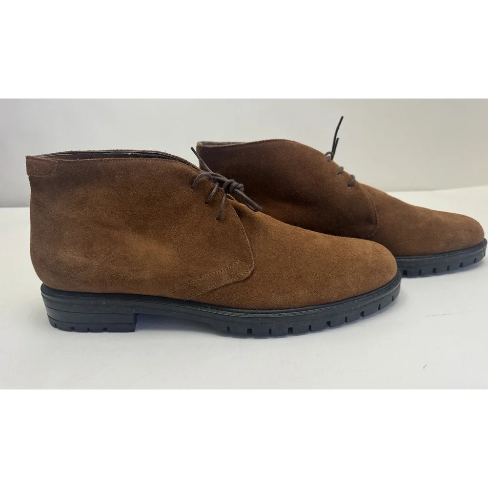 To Boot New York Adam Derrick LOMBARD Brown Suede Leather Chukka Boots Sz 12 M